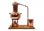 "CopperGarden®" Tischdestille Arabia 2 Liter - mit Spiritusbrenn
