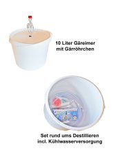 (image for) Destillier - Hobbyset für unsere niedrig gebauten Edelstahl Destillen